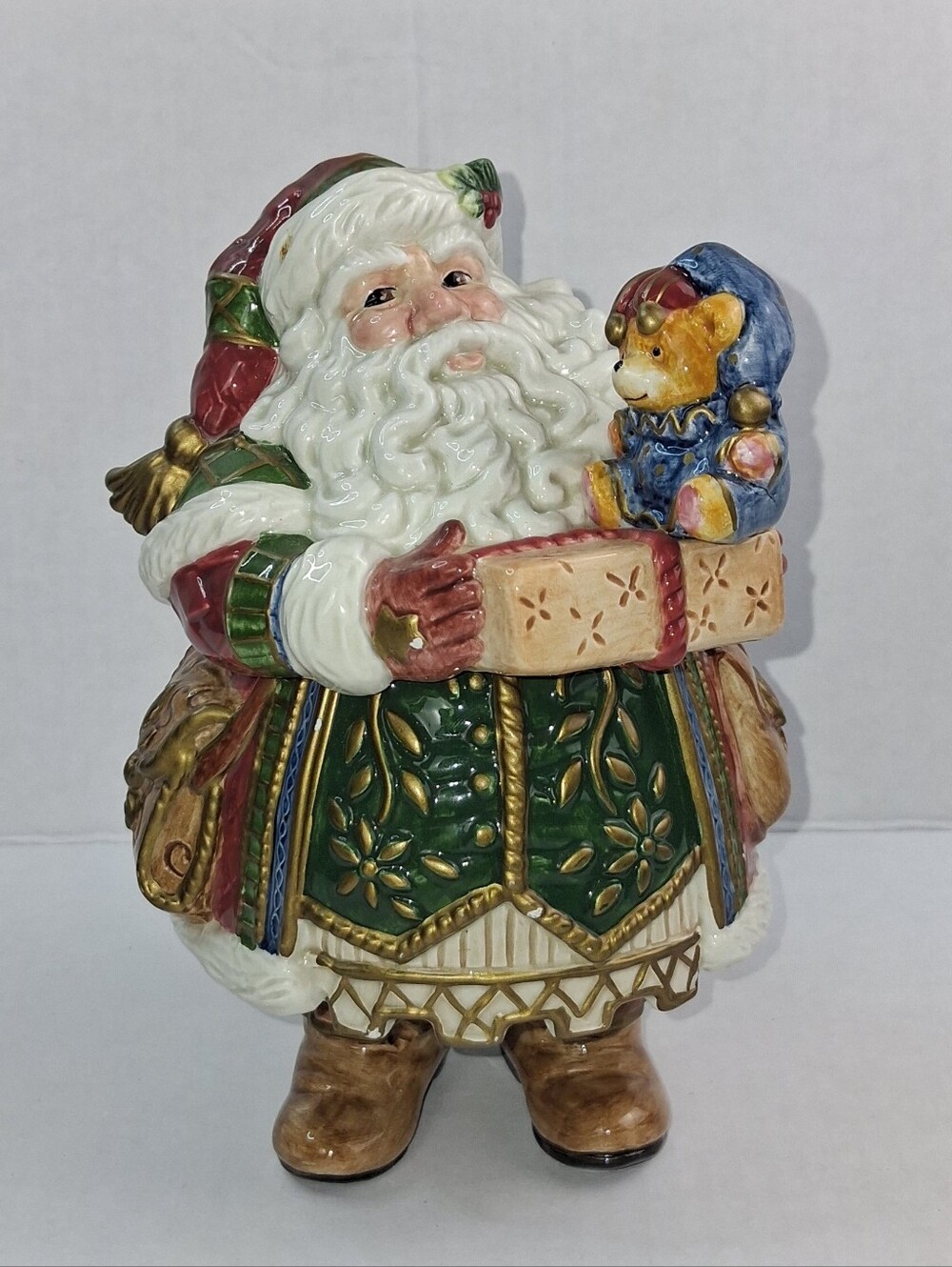 Fitz & Floyd Chistmas Holidays Santa Claus